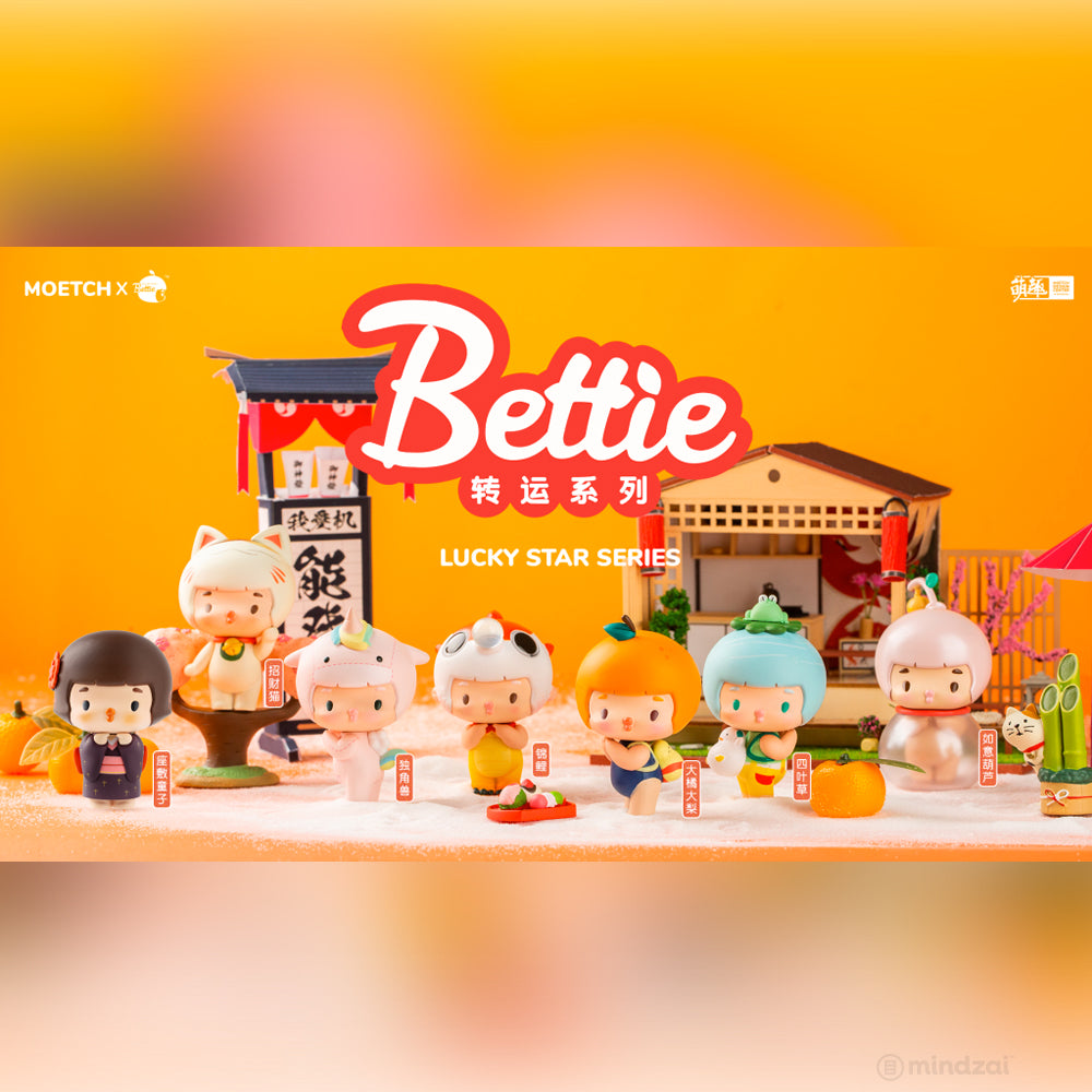 Bettie Lucky Star Blind Box Series by Yindao Murong x Moetch Toys