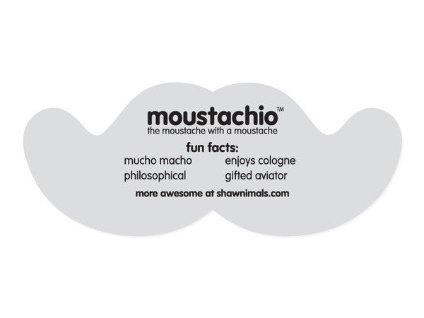 Moustachio Die-cut Sticker - Mindzai  - 2