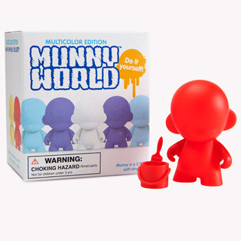 Micro Munny 2.5&quot; Multicolor Edition by kid robot - Mindzai  - 1