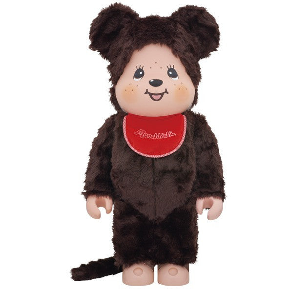 Monchichi 1000% Bearbrick with Fur Suit by Medicom Toy - Mindzai
