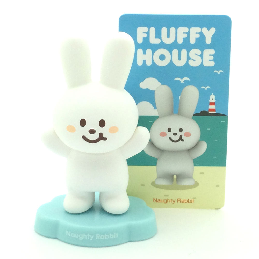 Mr. White Cloud Mini Series 1 by Fluffy House - Naughty Rabbit