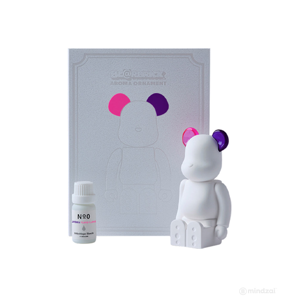 Bearbrick Aroma Ornament No.0 Color-W-Double PINK/PURPLE by Medicom Toy x Ballon