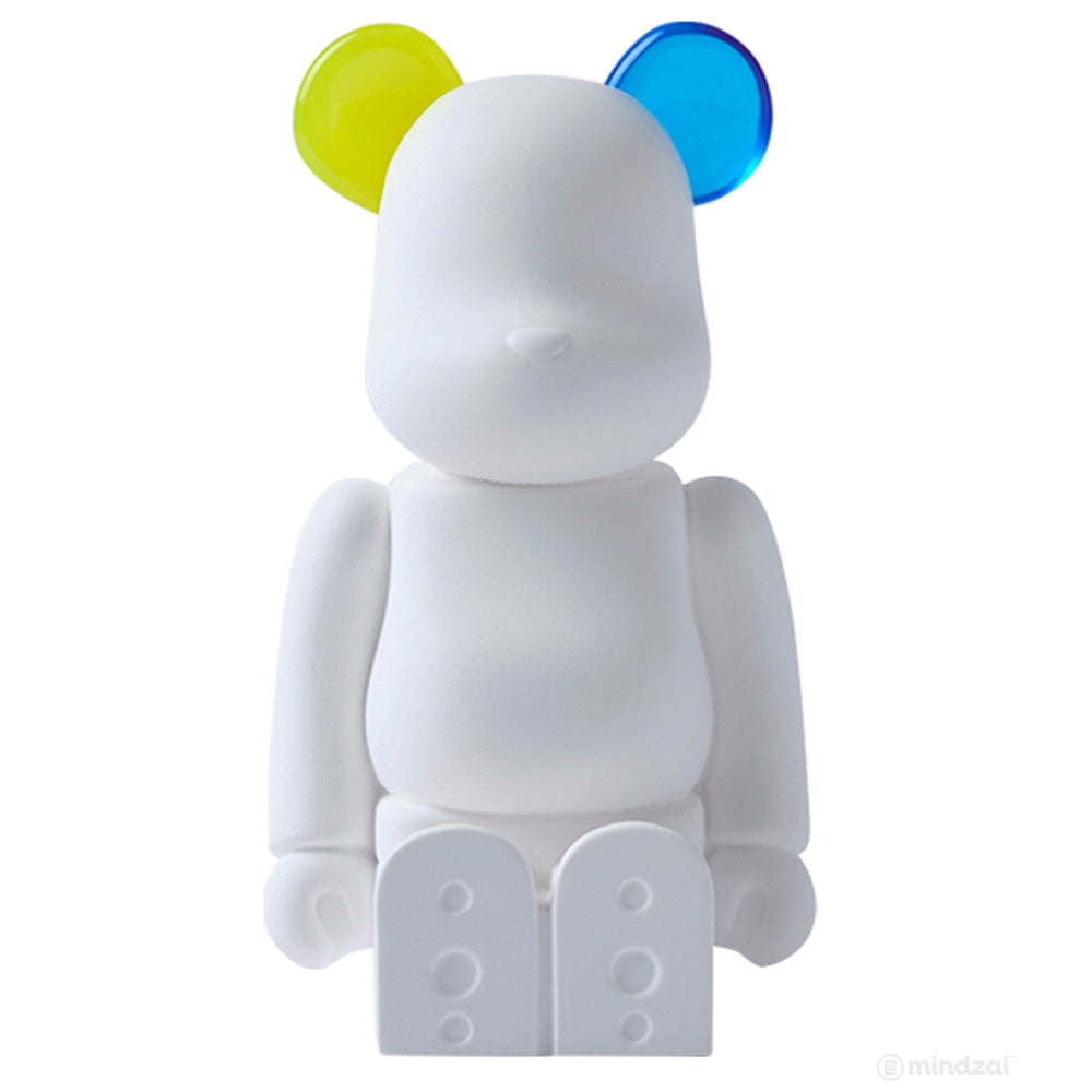 Bearbrick Aroma Ornament No.0 Color-W-Double YELLOW/BLUE by Medicom Toy x Ballon
