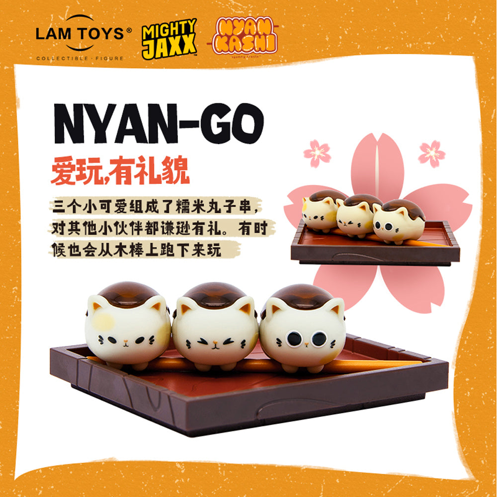 Nyammy Treats: Nyan Kashi Blind Box Series by Lam Toys x Mighty Jaxx