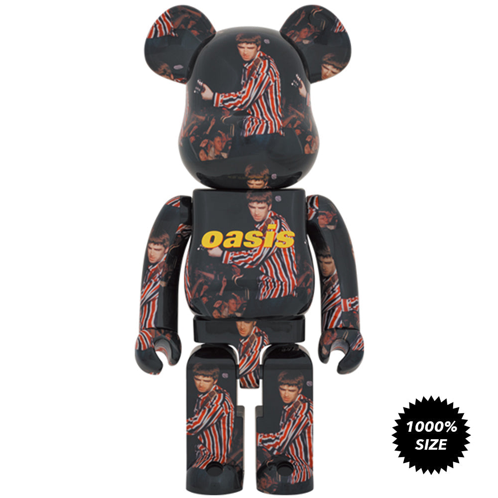Oasis Knebworth 1996 (Noel Gallagher) 1000% Bearbrick by Medicom Toy