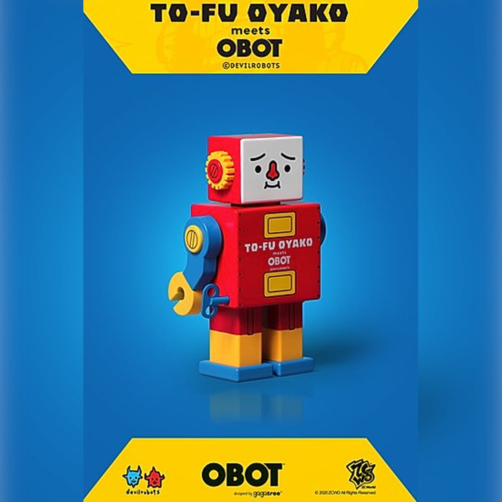 To-Fu Oyako Obot Art Toy Figure by Devilrobots x Gagatree - Mindzai