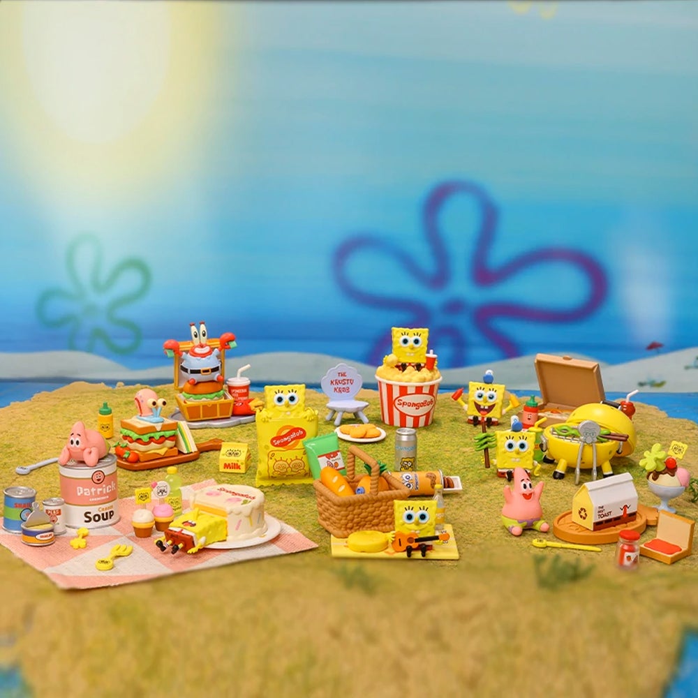 SpongeBob SquarePants Picnic Party Blind Box Series by POP MART