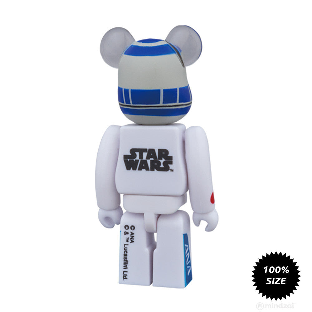 R2-D2 ANA Jet Bearbrick 100% by Medicom Toy x Star Wars x ANA