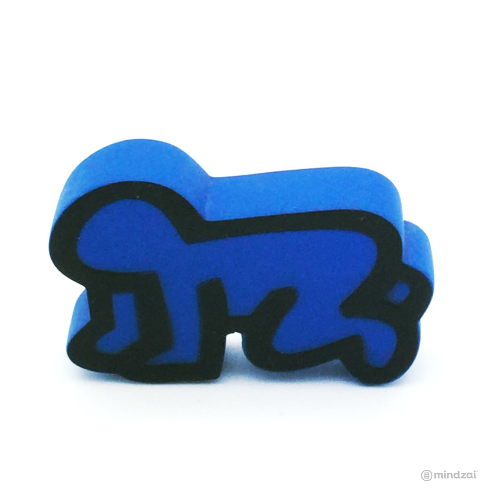 Keith Haring Mini VCD Blind Box Toy by Medicom Toy - Radiant Baby (Blue)