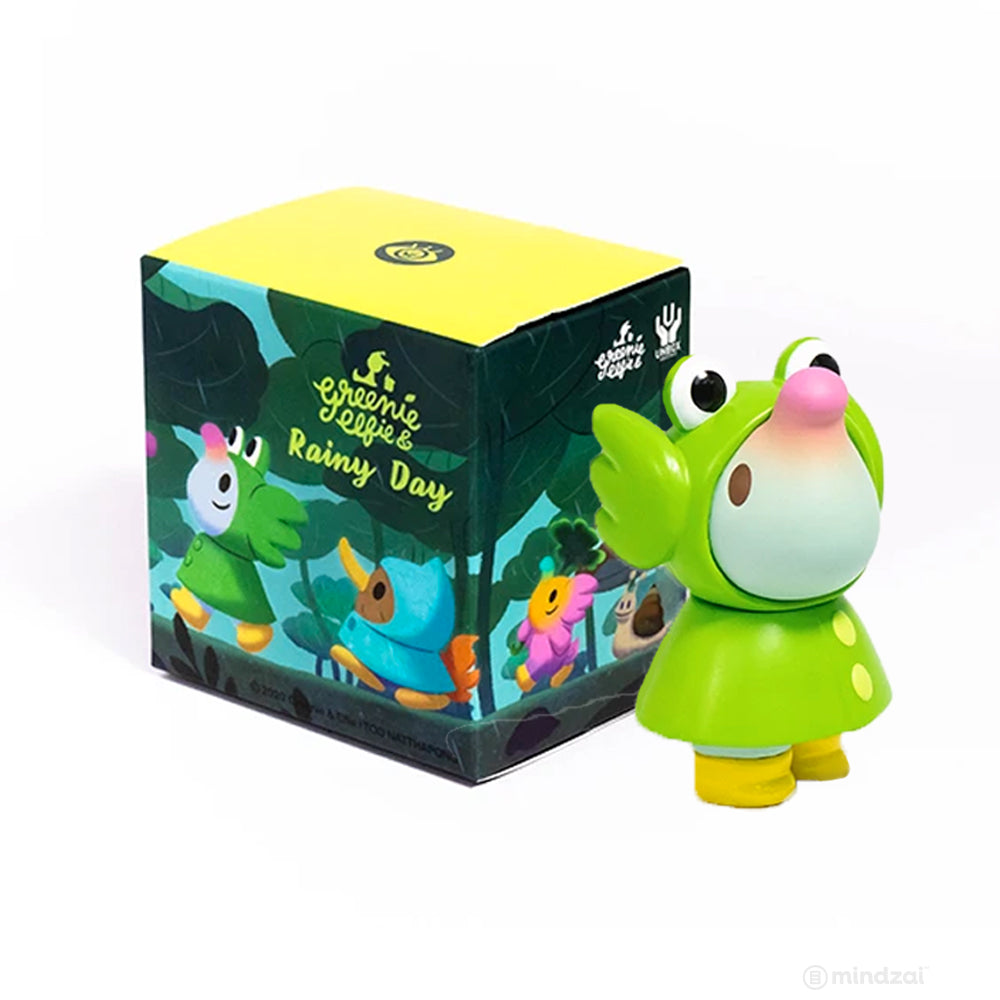Greenie & Elfie Rainy Day Blind Box Series by Too Natthapong x Unbox Industries