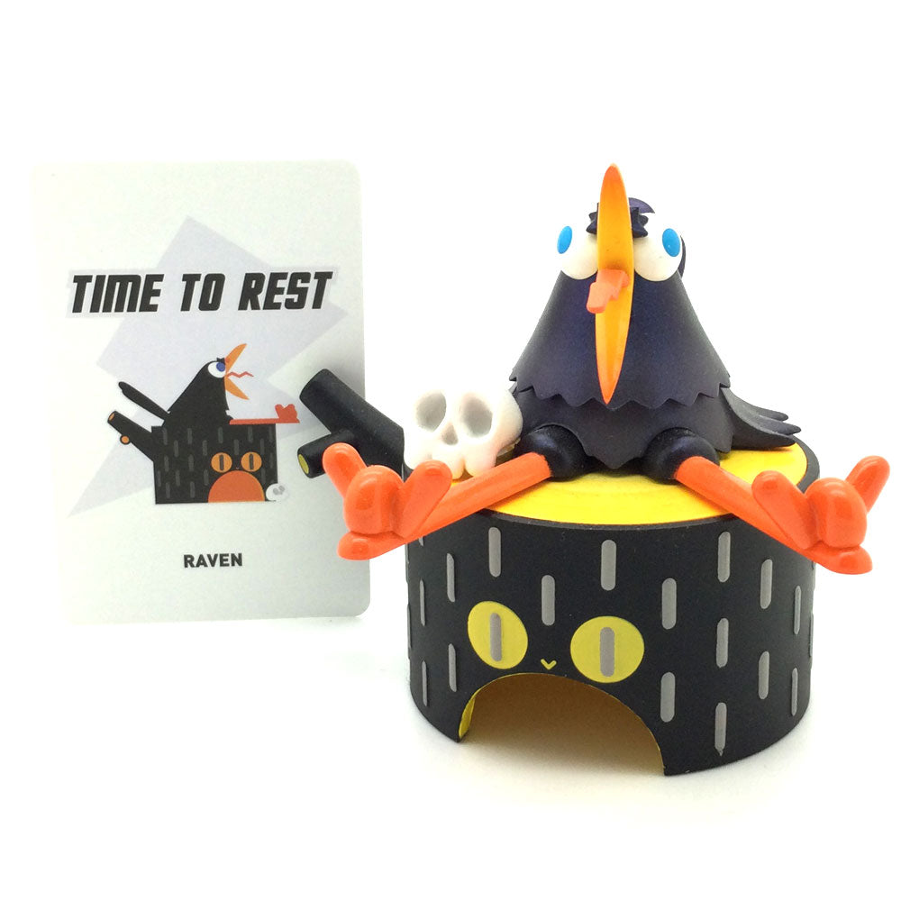 Time To Rest Blind Box Series by Kooky x POP MART - Raven