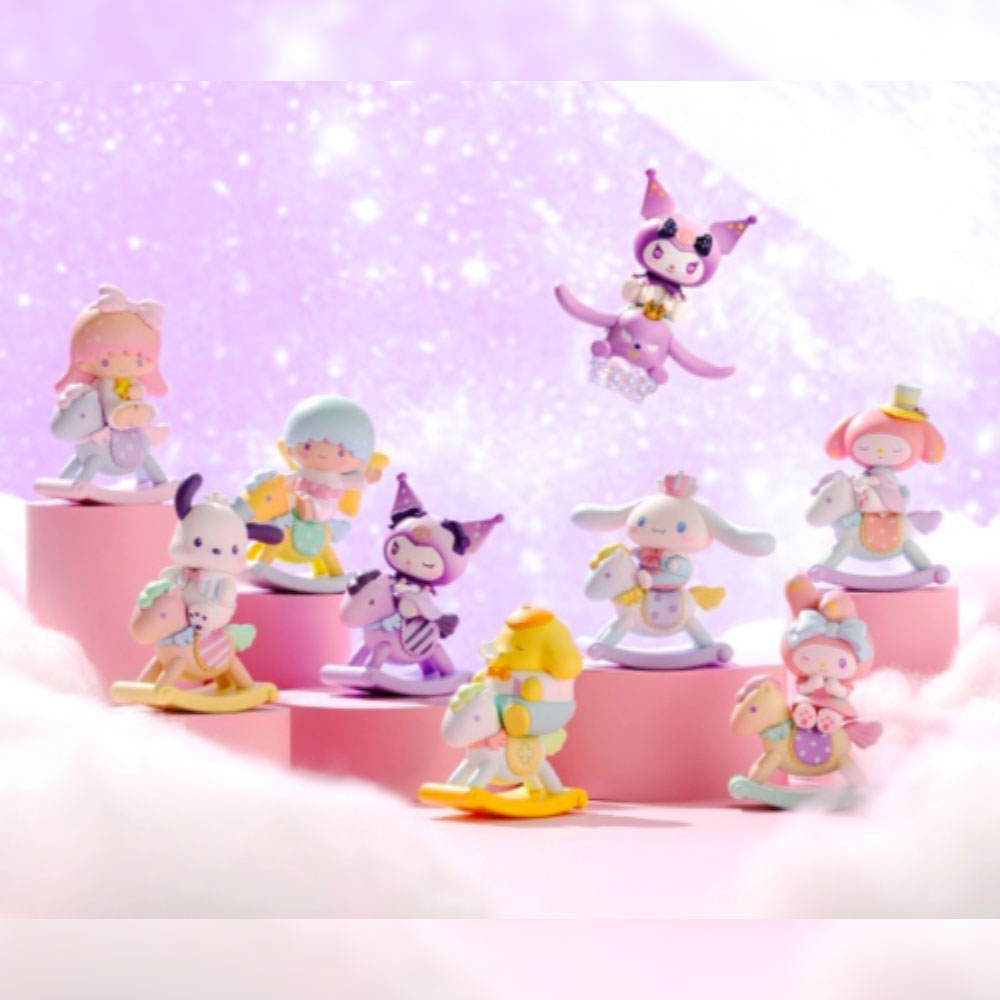 Sanrio Characters Childlike Heart Rocking Horse Blind Box Series by Sanrio x Miniso