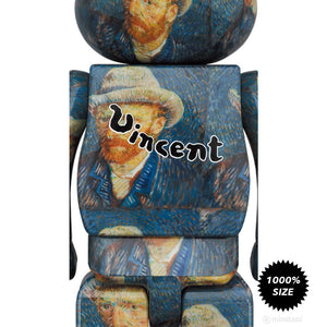 *Pre-order* Self Portrait 1000% Bearbrick by Vincent Van Gogh Museum x Medicom Toy
