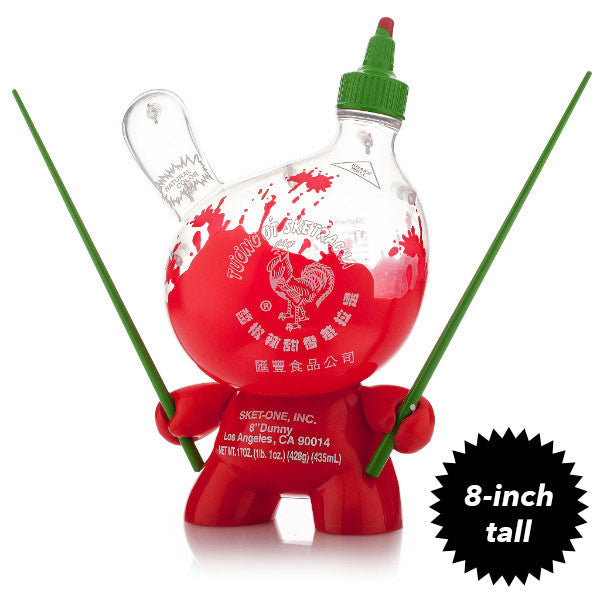 Sketracha Dunny 8-inch Clear by Sket One x Kidrobot - Mindzai 
