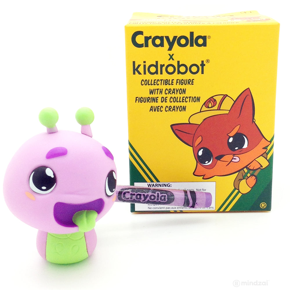 Crayola Critters Blind Box Mini Series by Kidrobot - Wisteria Snail Sharpener