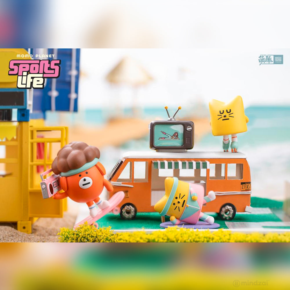 Momo Planet Sports Life Blind Box Series by Moetch Toys
