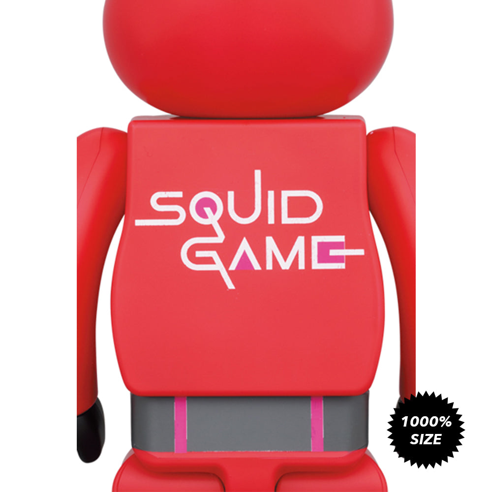 Squid Game Guard ○ 1000% Bearbrick by Medicom Toy