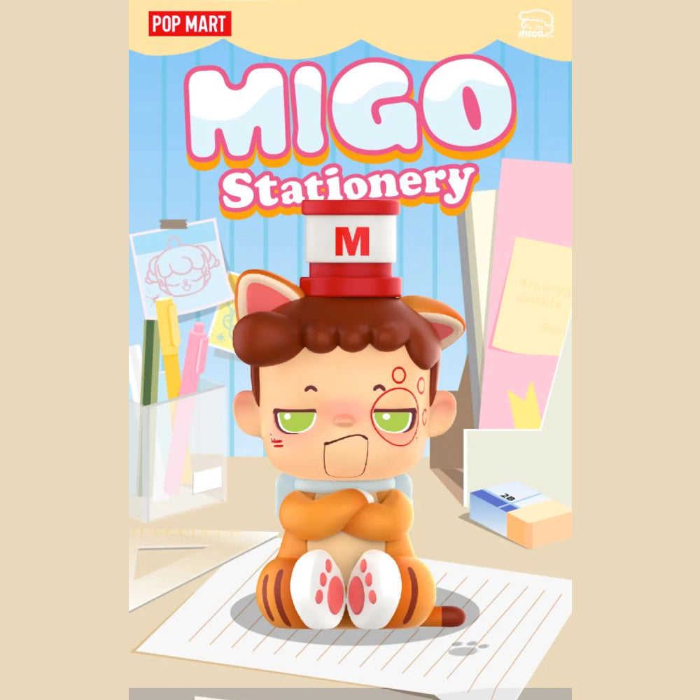 Migo Stationery Blind Box Series by Gwen MIGO mido x POP MART