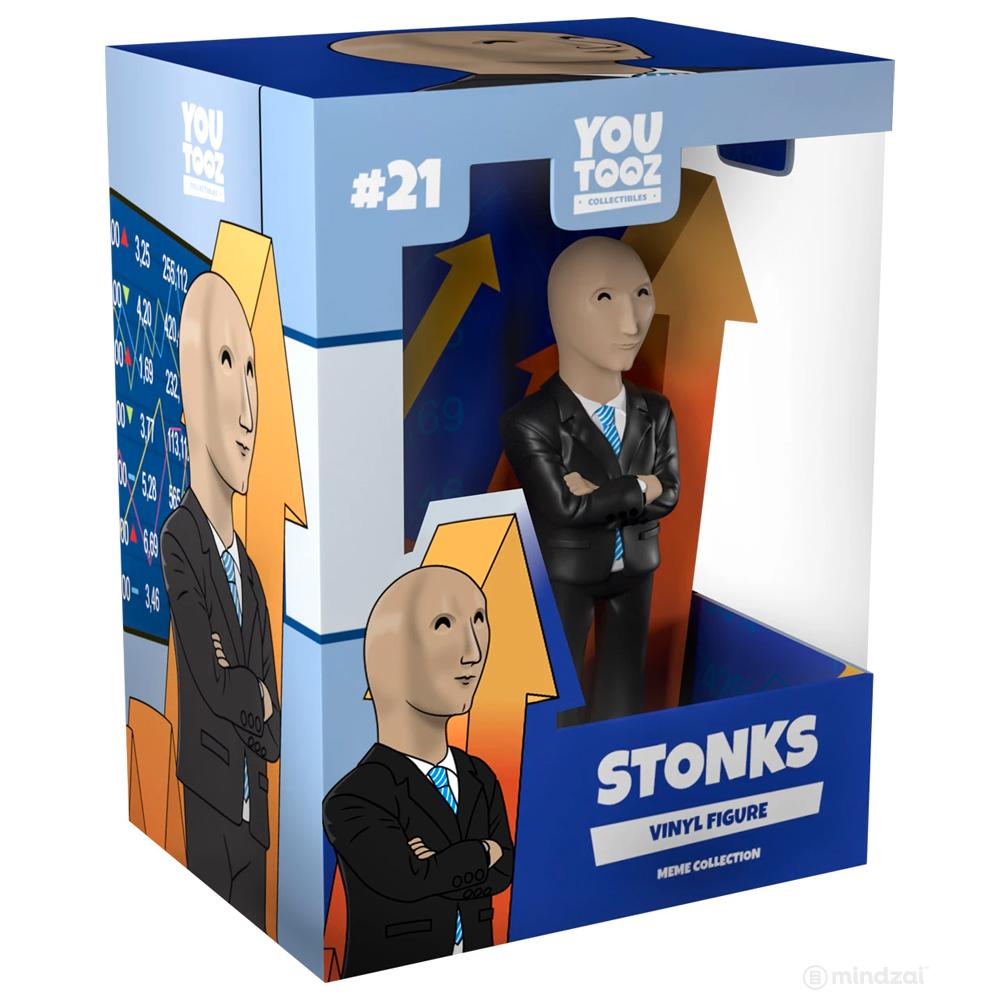 Meme: Stonks Toy Figure by Youtooz Collectibles