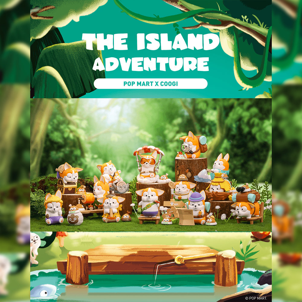 Coogi &amp; Foody The Island Adventure Blind Box Series by POP MART