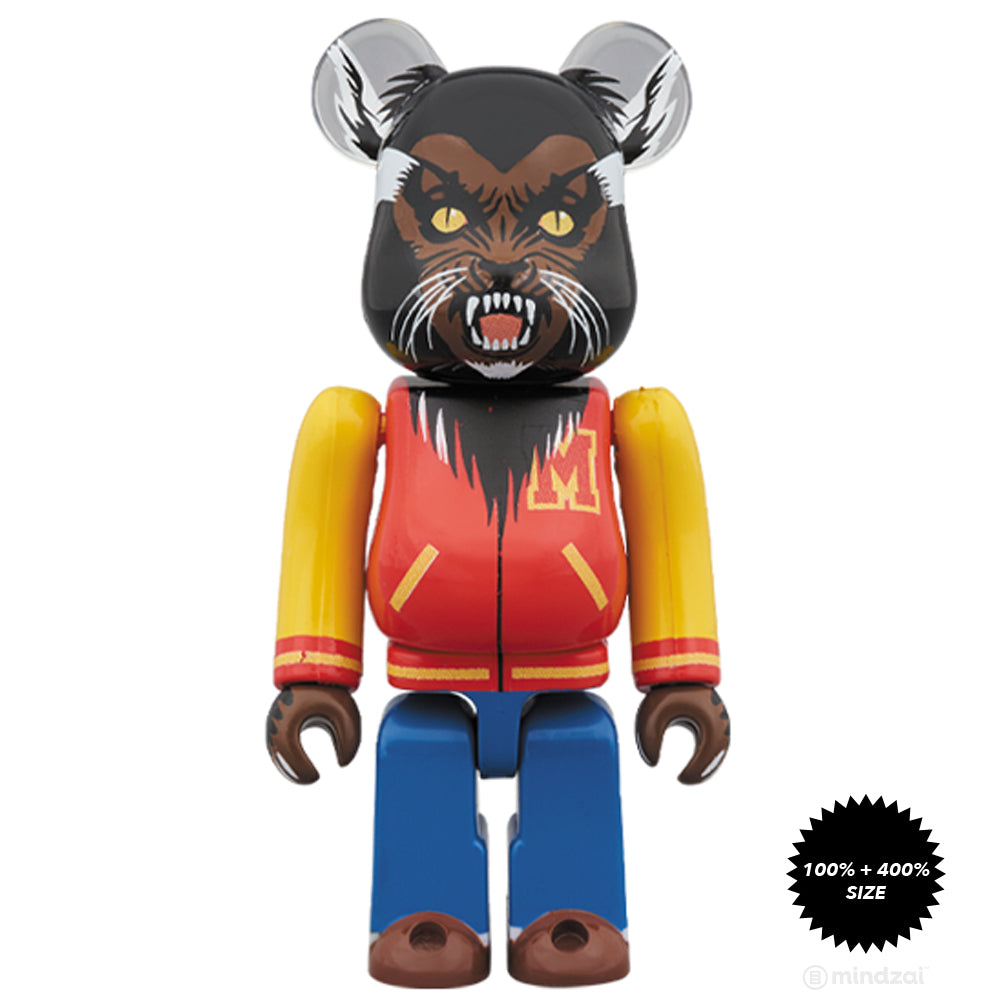 Michael Jackson Werewolf 100% + 400% Bearbrick Set by Medicom Toy