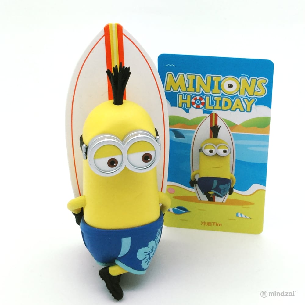 Minions Holiday Blind Box Series by POP MART - Tim with Surf Board