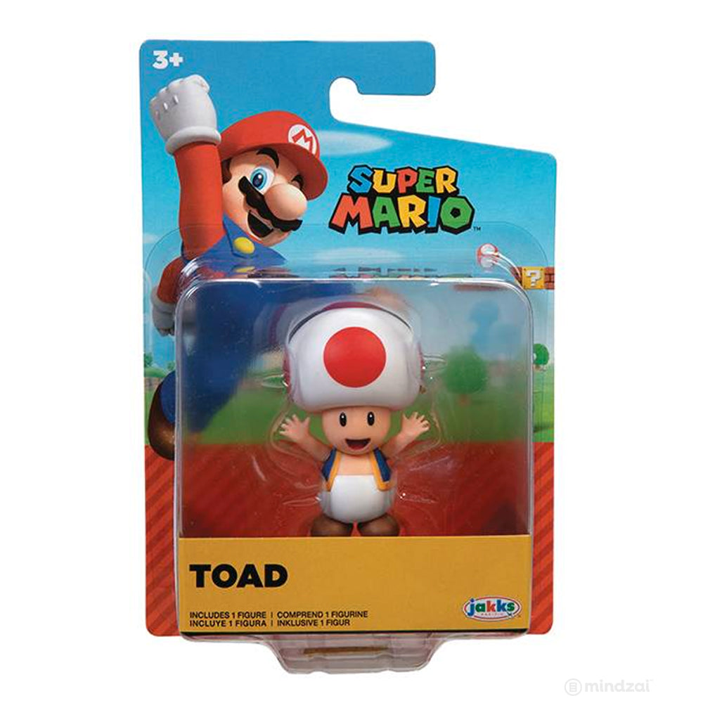 World of Nintendo: Toad 2.5" Action Figure by Jakks Pacific