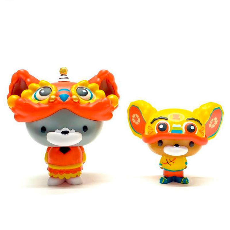 Chibi Tom and Jerry (Traditional Lion Dance Set) by ToyQube