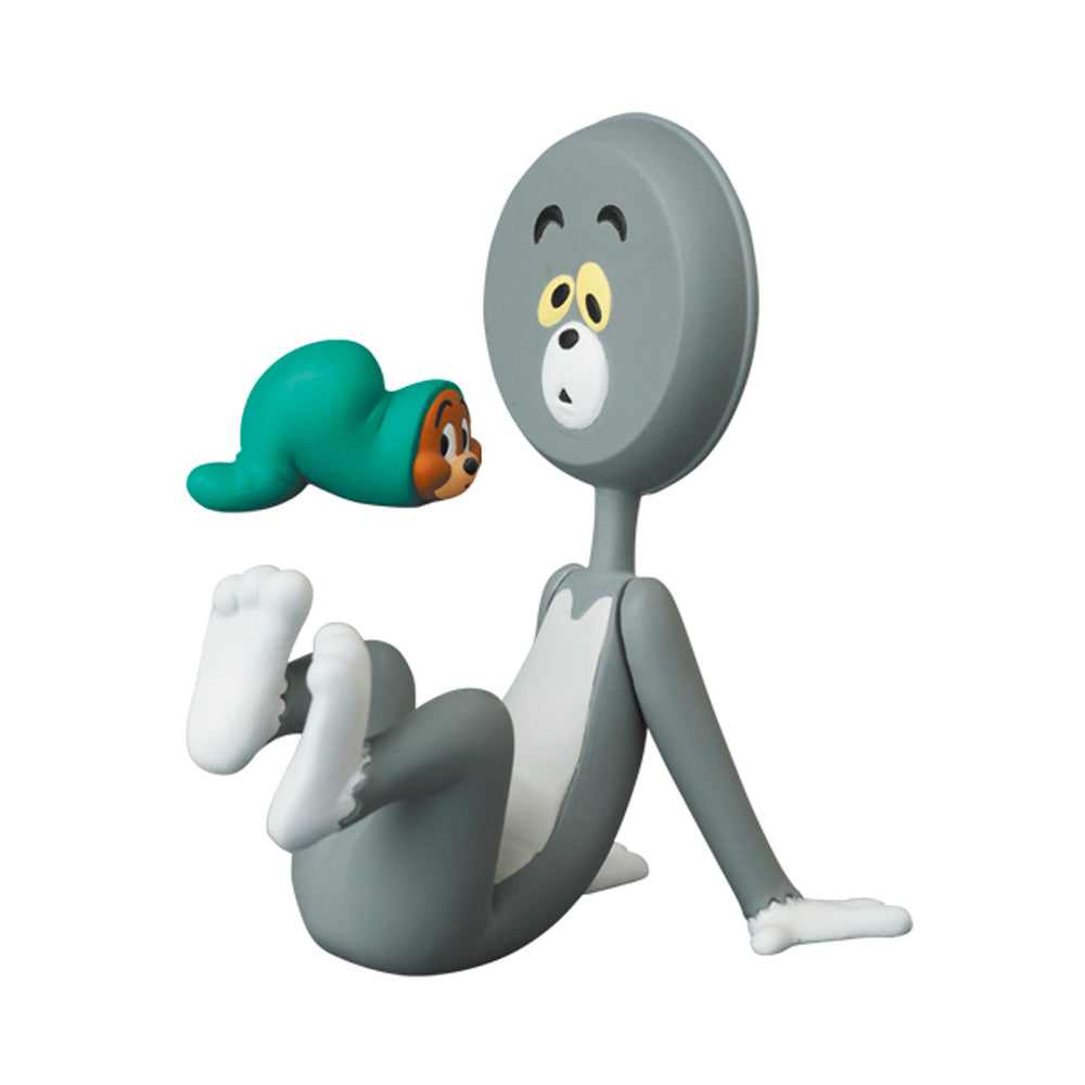 Tom and Jerry Series 3: Tom (Head in the shape of the pan) and Jerry (in the Vinyl Hose) UDF by Medicom Toy
