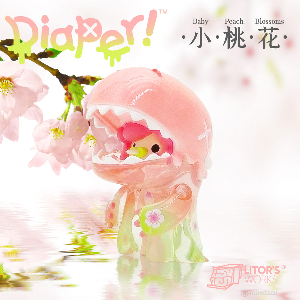 Umasou! Diaper Baby Peach Blossoms Art Toy Figure by Litor&#39;s Work