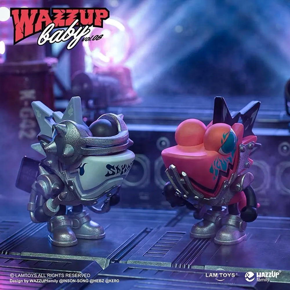 Rock N Roll Chameleon WAZZUPbaby Vol. 8 Blind Box Series by Lam Toys
