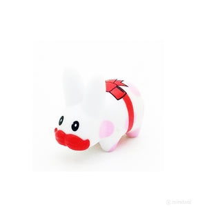 Personal Happiness Labbit Mini Series - White with Pink Polka Dot