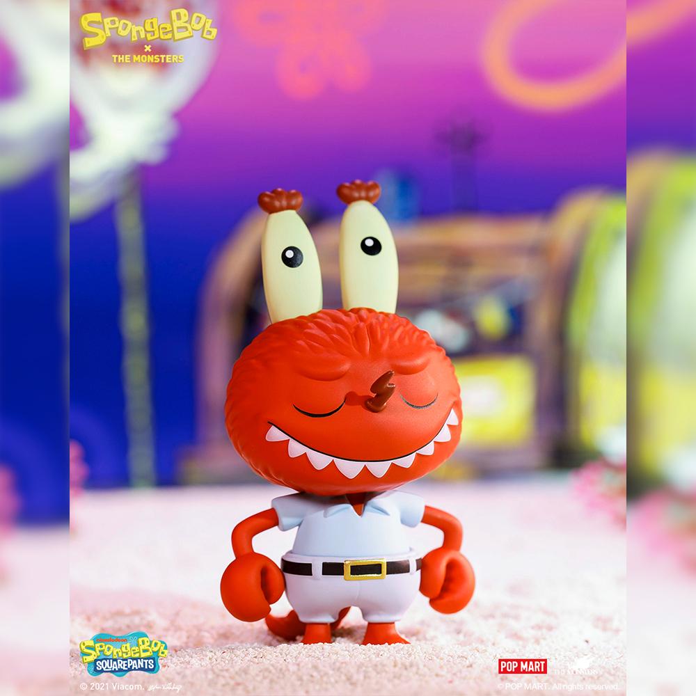 Mr. Krabs x Zimomo - The Monsters x SpongeBob POP Mart